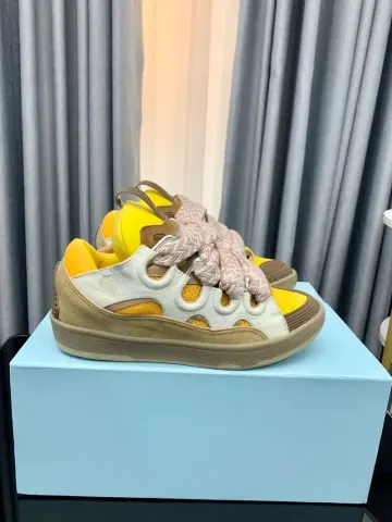 Lanvin Curb Sneakers Blue option 28
