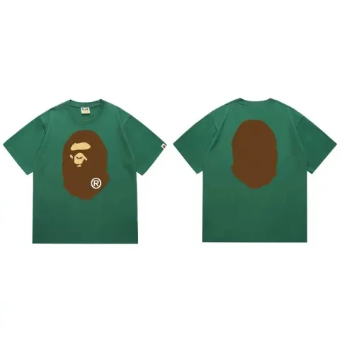 Bape Tees option 175 dark green