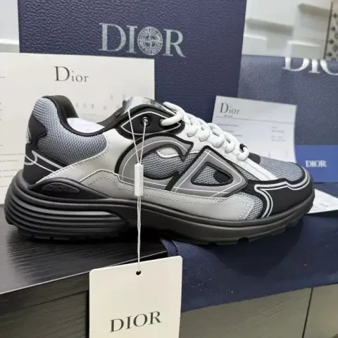 Dior B30 All Black Shoes option 12