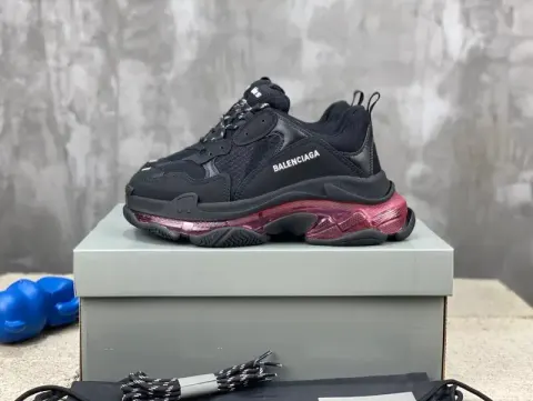 Balenciaga 3S Shoes Black option 7