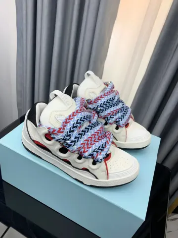 Lanvin Curb Sneakers Blue option 21