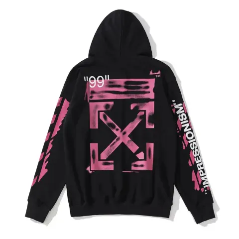 Off-White Hoodies option 812# black terry