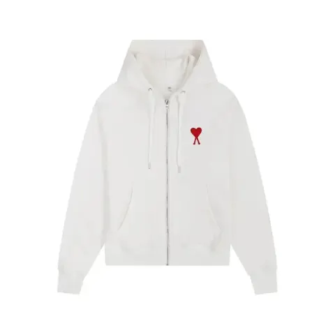 CDG Hearts Hoodie option White -401#