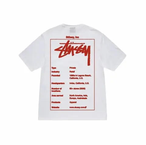 Stussy T-Shirt option White [Square 01]]