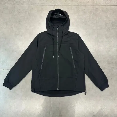 CP Company Tracksuit option Zip Coat Black