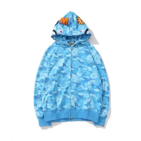 Bape Shark Hoodie option B8303 Blue