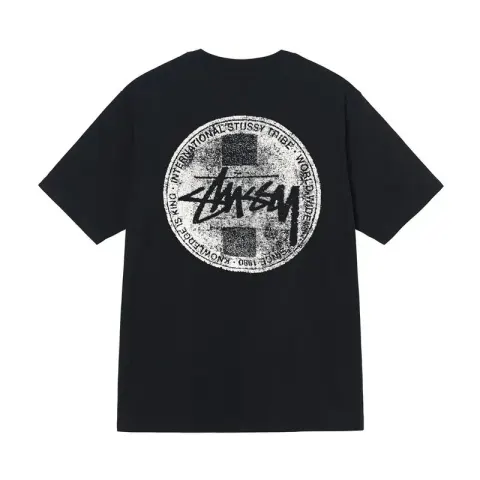 Stussy T-Shirt option Black [Landscape 01]]
