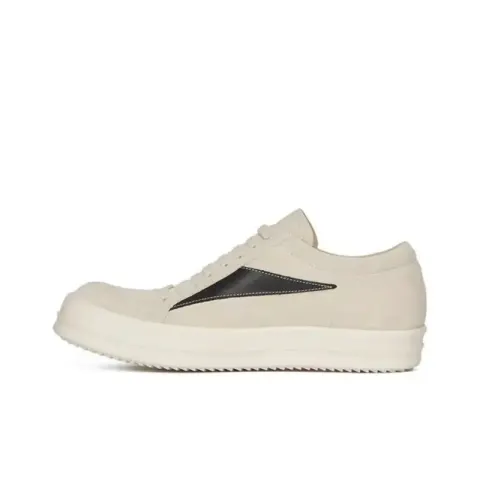 Rick Owens Vans Leather Sneakers option Off white