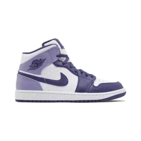 Jordan 1 Mid Shoes option Blueberry