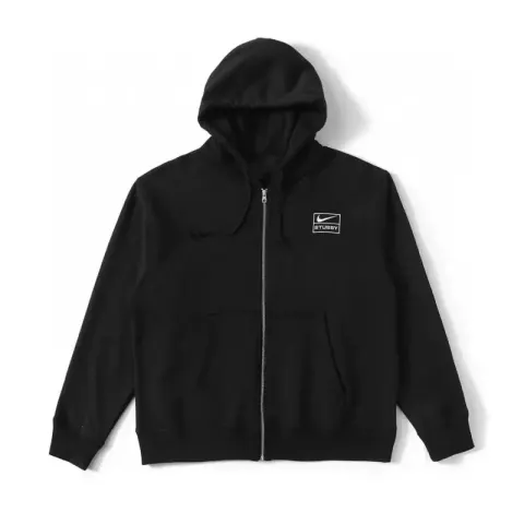 Ussy Zip Hoodie Black option black