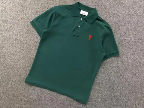 Ami Paris Polo option Green CY116