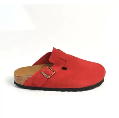 Classic Birkenstocks Shoes option oil wax skin red