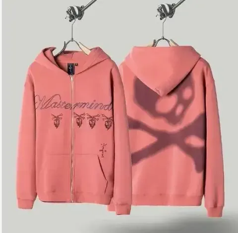 Travis Scott Zip Hoodie option TS37 Peach