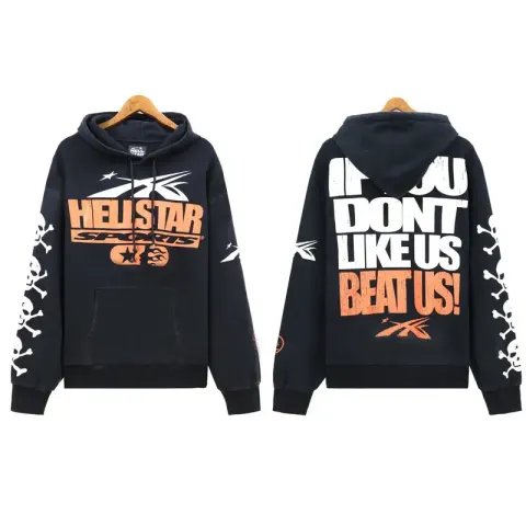 Hellstar Hoodie option Cotton hooded sweater DY-W20 black