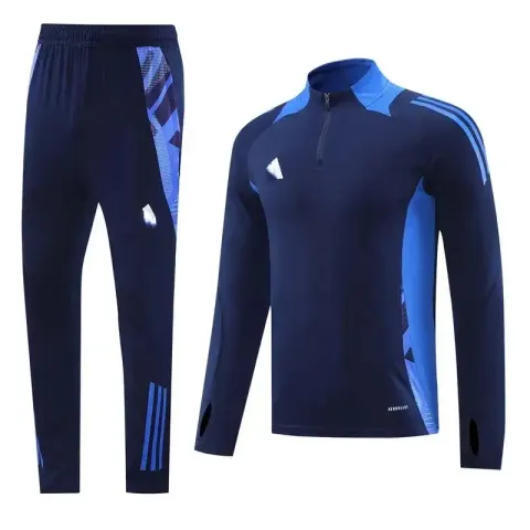Nike Black-White Tracksuit Set option AD07 blue
