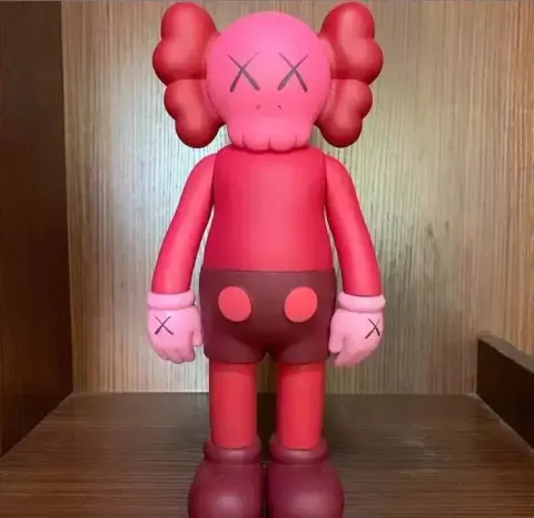 Kaws Figure option 37cm16 inch prototype Chinese red