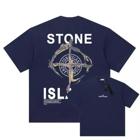Stone Island Tees option Tibetan Blue #01