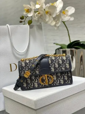 Dior 30 Montaigne Oblique option small size chain terms 21.5*12*6cm