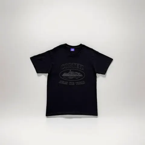Corteiz T-Shirts option Rules World Black