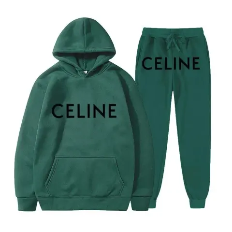 Celine Hoodie Olive option 26