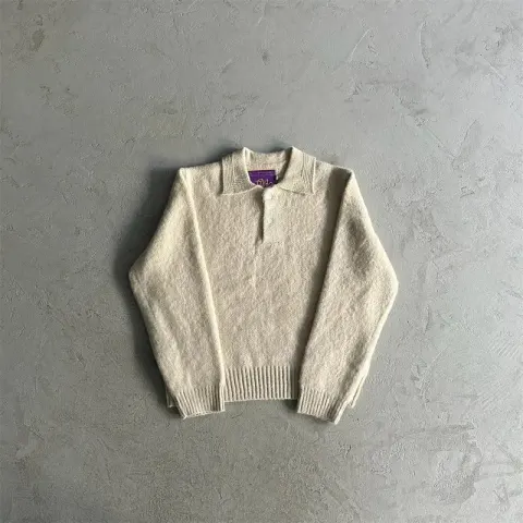 Corteiz Knit Sweater option Polo fur collar large C sweater