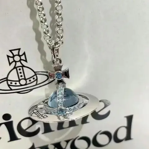 Vivienne Westwood Necklaces option Glacier Blue Large
