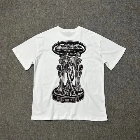 Corteiz Scorpion T-Shirt option 3181 White