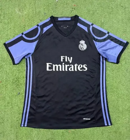 China Jersey 2018 option 16-17 Real Madrid Two-guest Black