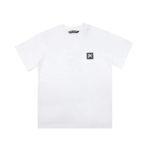 Palm Angels Monogram NY Spray Tee option 2272 white and black