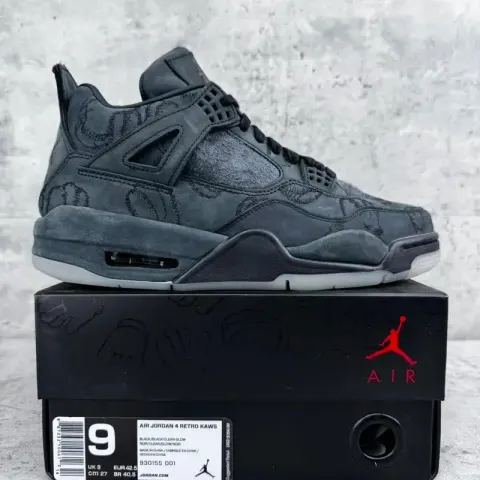 Jordan 4 Manila option 4 Kaws Black AJ4 930155-001