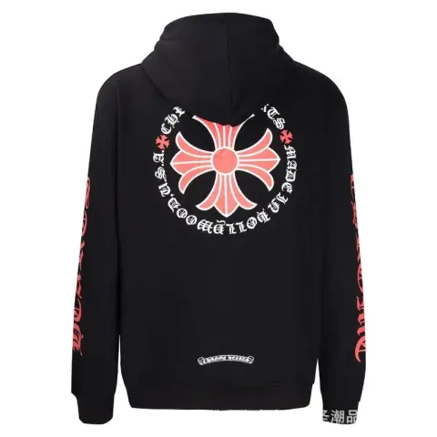 Chrome Hearts Zip Up Hoodies option Black 5002