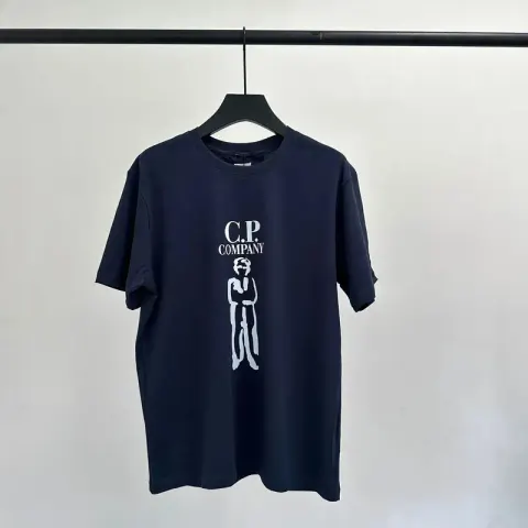 CP Company Tee option 9013 Royal Blue