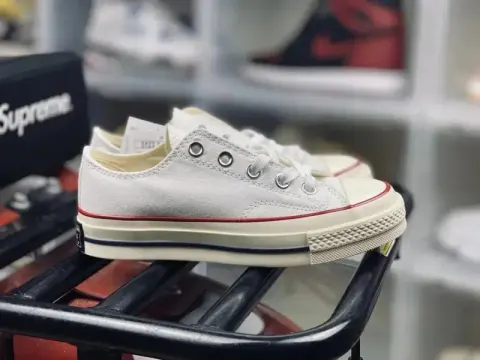 Converse Basic And CDG option White low cut