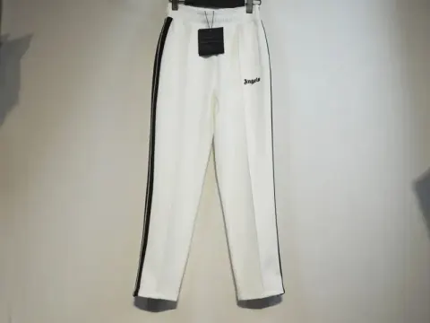 Palm Angels Zip Hoodie option White pants