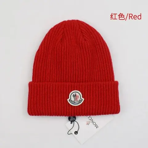Best Moncler Beanie option red
