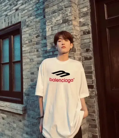 Balenciaga Tee (Black and White Colorway) option 2