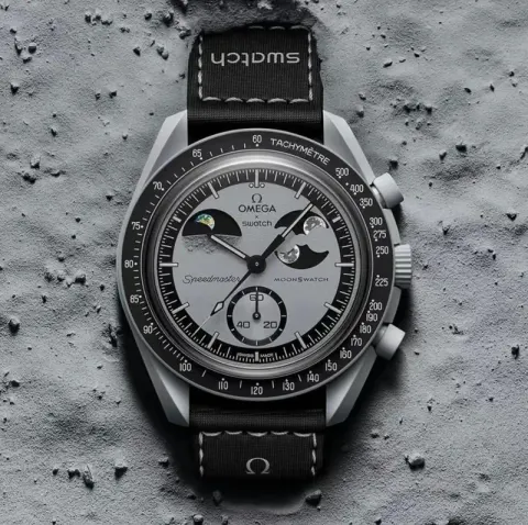 Omega x Swatch Watch option Moon phase