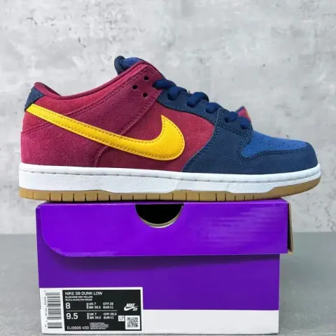 Dunk SB Pigeon Shoes option red and blue DJ0606-400
