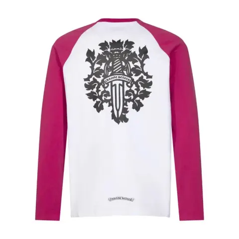 Chrome Hearts Longsleeves option 9001 rose red