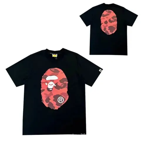 Bape Milo T-Shirts option 060 black and red