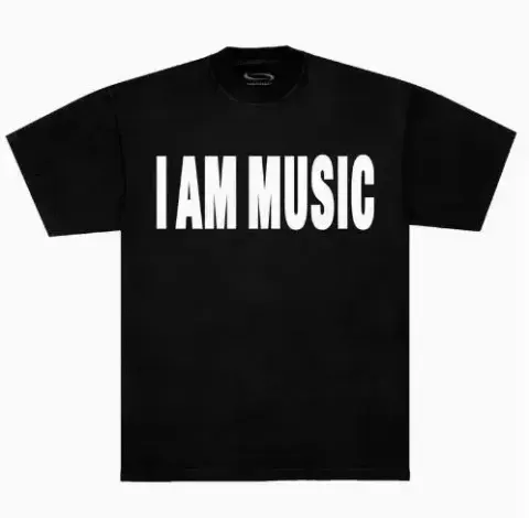 T-Shirt "I Am Music" PlayBoi Carti option Black