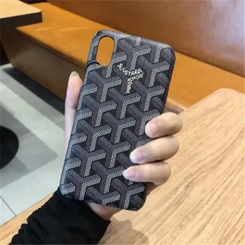 Goyard Phone Case option Black