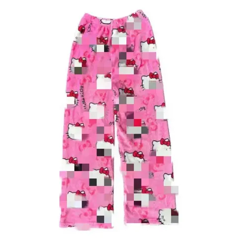Night Sweatpants Spider-Man option Pink cat
