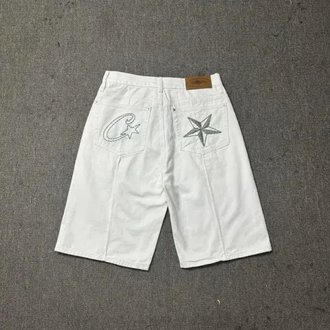 Corteiz Jeans option 8008 White