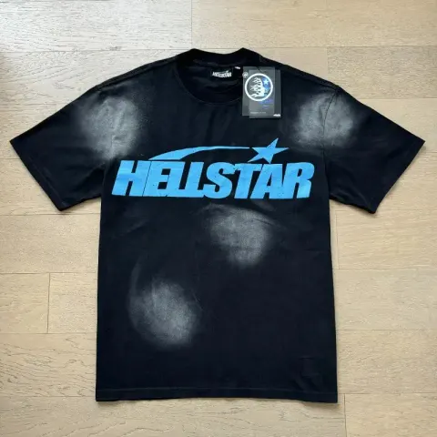 Hellstar Tees option 673 wash water black
