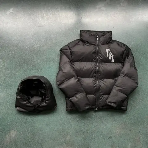 Shiny Trapstar Jacket option black tiger jacket