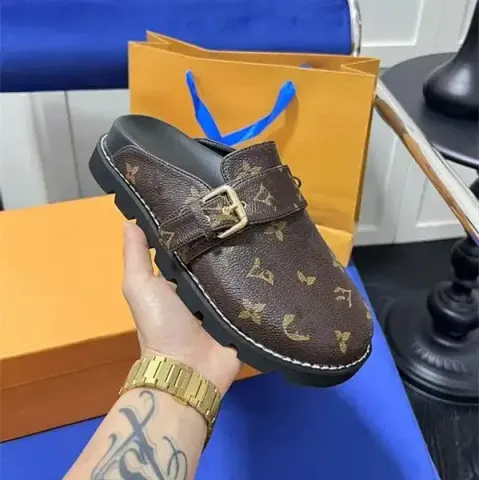 LV Cosy Cosy Shoes option Classic vintage brown