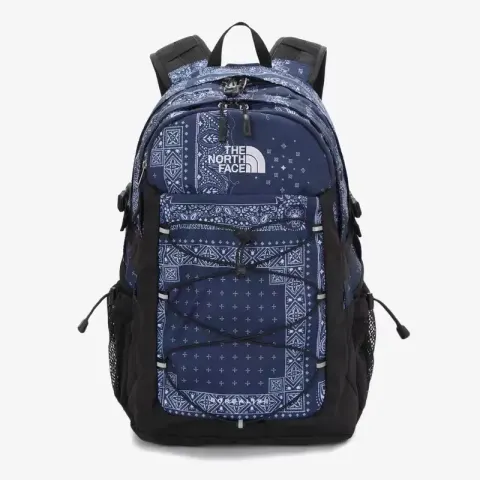 TNF Jacket Backpack option Five blue flowers