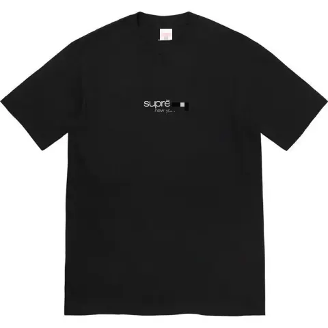 Supreme Tees option Black