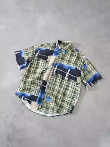 Acne Studios Button-Up option green